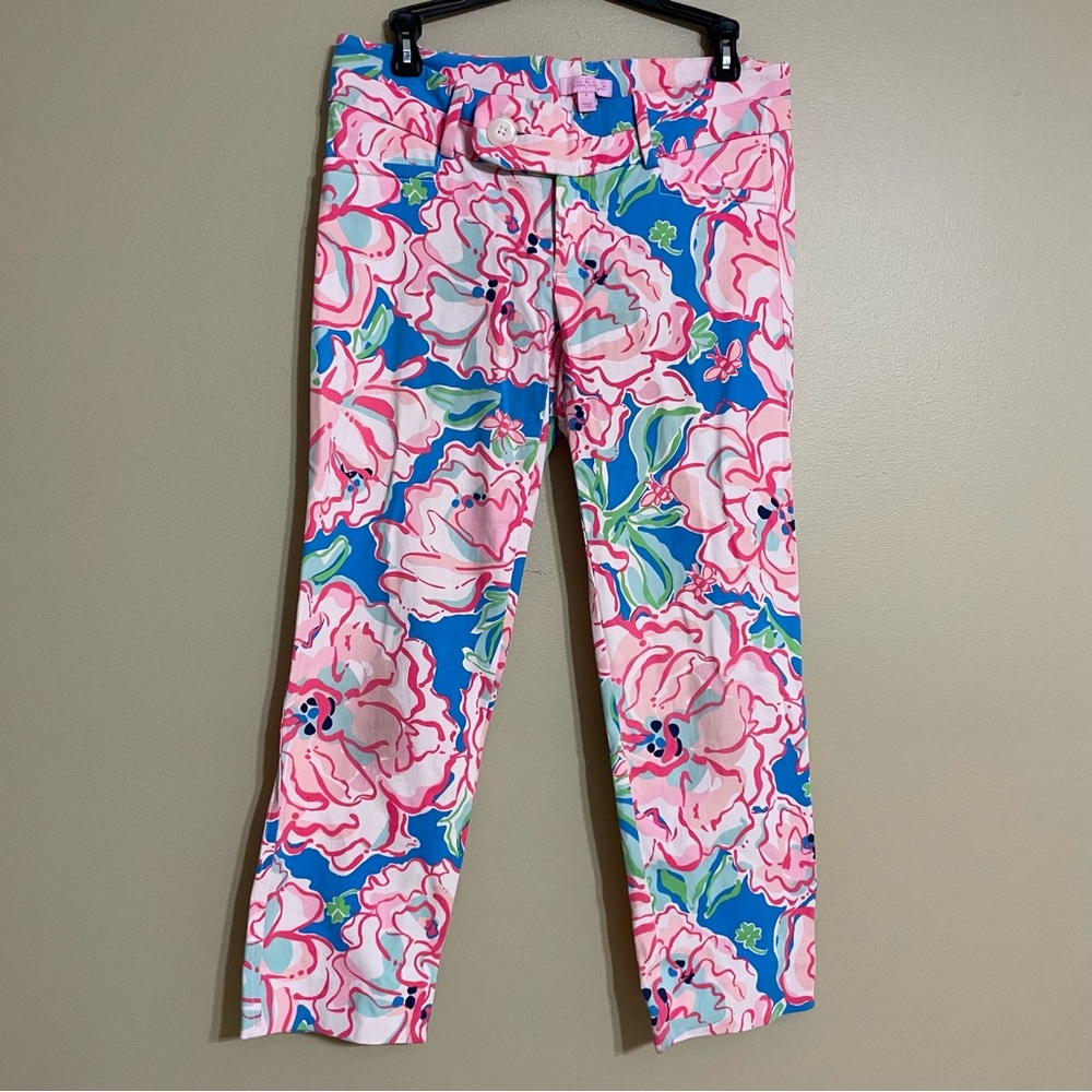 Lilly Pulitzer Luxury Capri in Lucky Charm‎ size 4